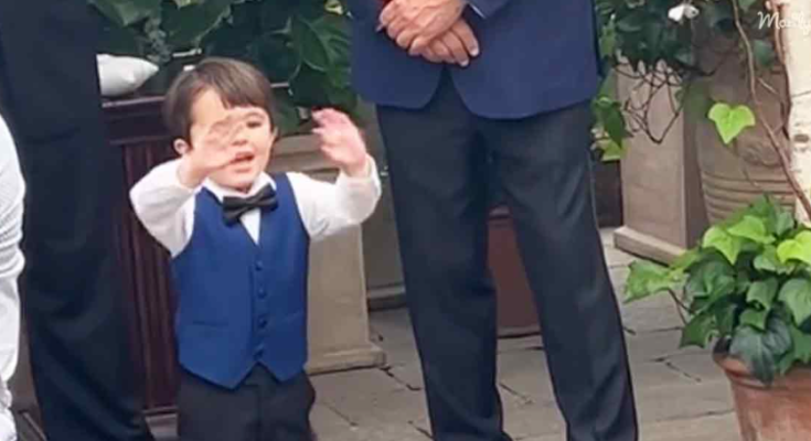 Toddler Steals the Spotlight at His Mom’s Wedding – realnewsz13